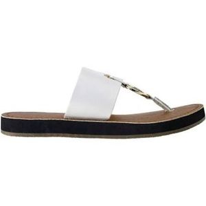 Ellos White Thong Sandals 8.5 M